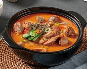 얼큰순대국 사진